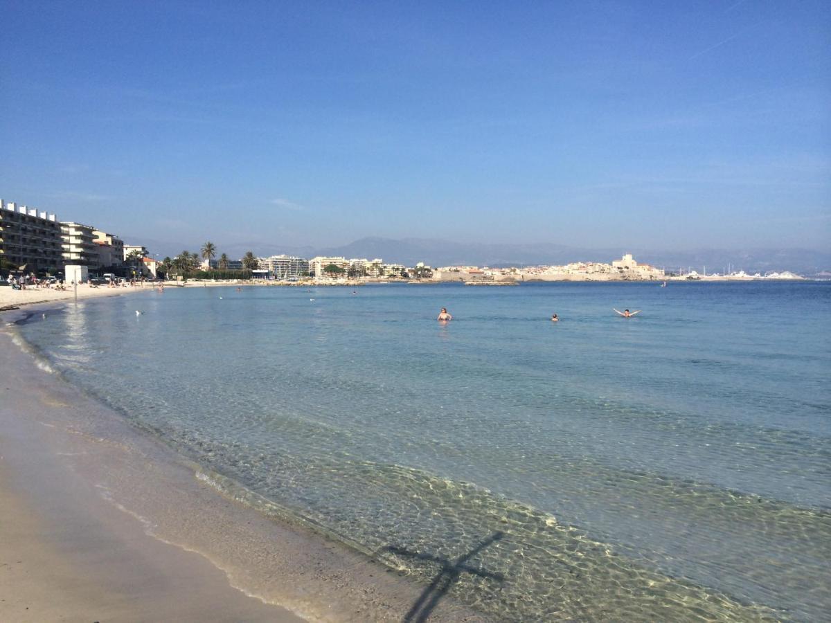 Grand Studio 7 Minutes De La Plage Et Climatise Sur Juan Les Pins Антиб Экстерьер фото
