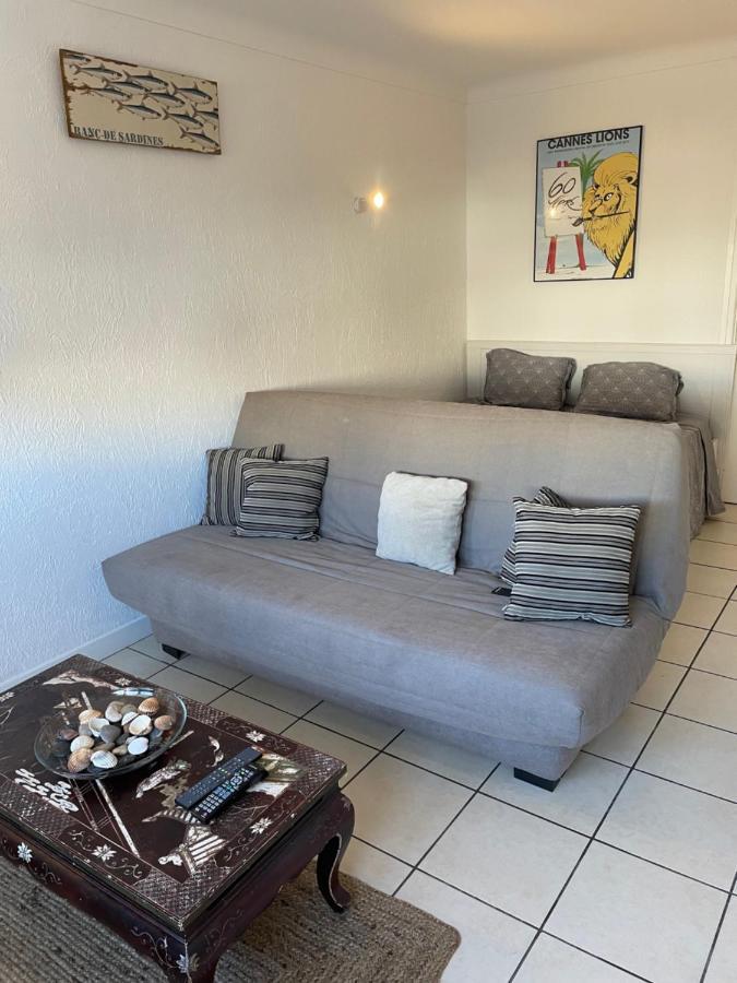 Grand Studio 7 Minutes De La Plage Et Climatise Sur Juan Les Pins Антиб Экстерьер фото